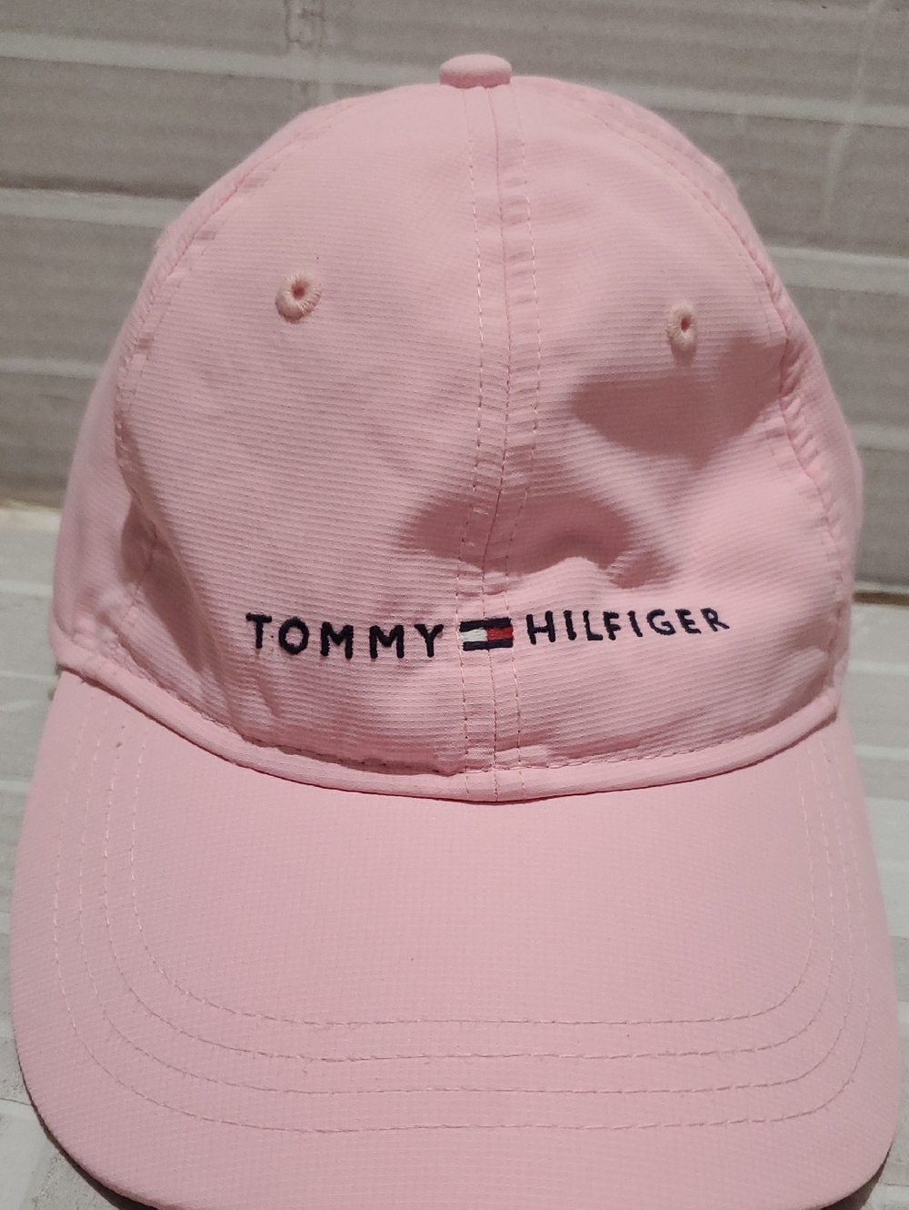Tommy Hilfiger Pastel Pink Logo Cap One Size